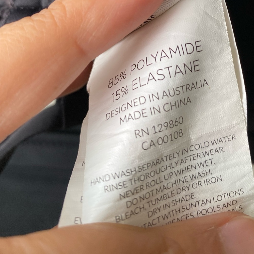 Rhythm Black String Bikini Set Small Triangle Top… - image 8